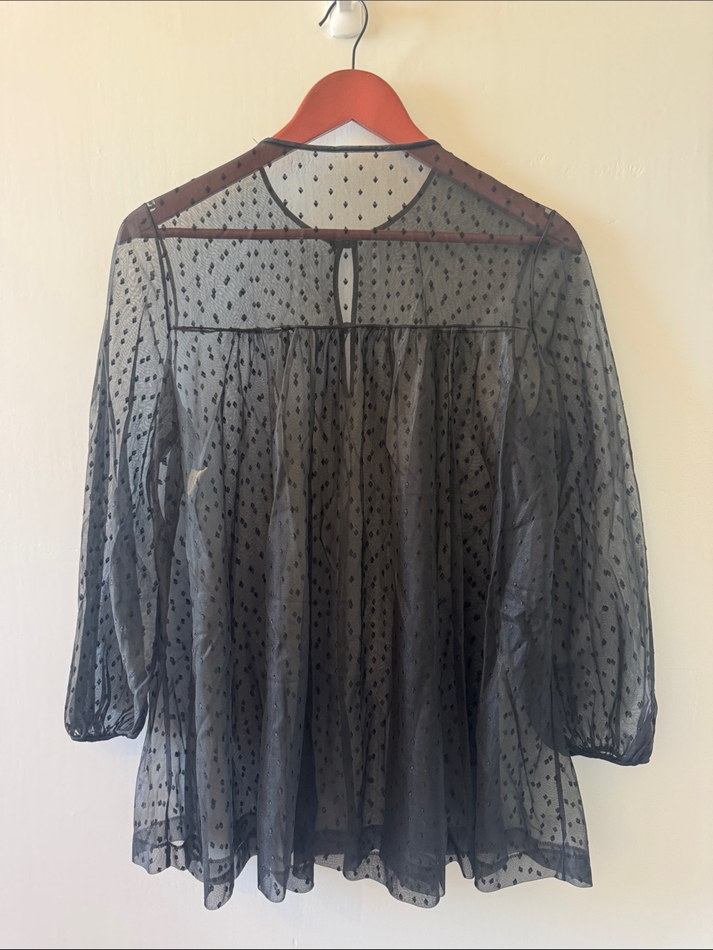 Vintage 1960s–1970s Gossard Artemis Black Textured Lingerie Top - Rare
